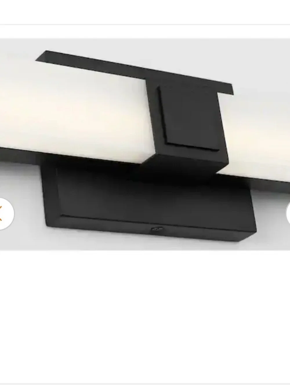Generation Lighting Fentress 24 in Midnight Black Modern Dimmable Vanity Light